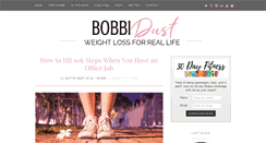 Desktop Screenshot of bobbidust.com